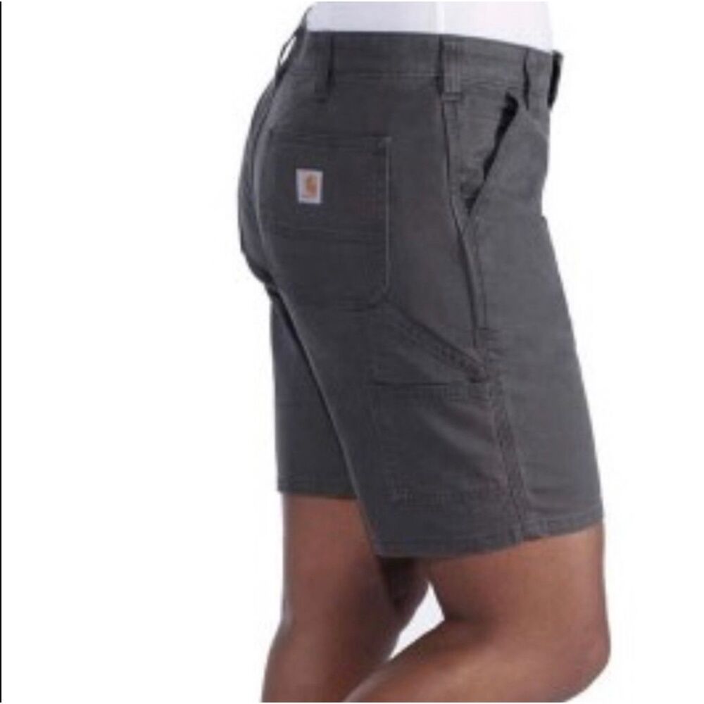 NWT Carhartt Rugged Professional Series Loose Fit Short Women’s 12 Gray